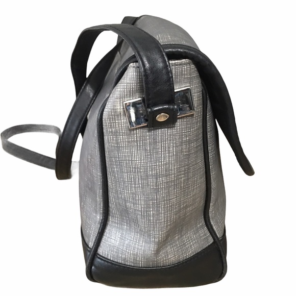 Color Bag Evan Picone Gray & Black Crossbody Shoulder - Picture 2 of 9